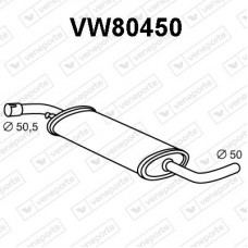 VW80450 VENEPORTE Середній глушник вихлопних газів