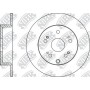 RN1411 NiBK Гальмівний диск