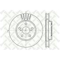 6020-4544V-SX STELLOX Гальмівний диск