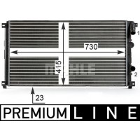 CR 13 000P MAHLE Радіатор охолодження двигуна