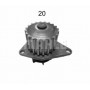 CP 24 000S MAHLE Водяний насос охолодження двигуна