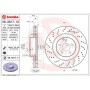 09.A817.10 BREMBO Гальмівний диск