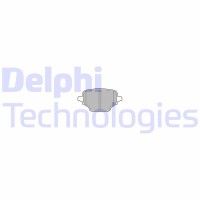 LP3580 DELPHI Комплект гальмівних колодок дисковий гальм