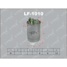 LF-1010 LYNXauto Паливний фільтр