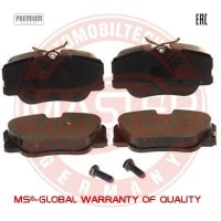13046029272N-SET-MS MASTER-SPORT GERMANY Комплект гальмівних колодок дисковий гальм