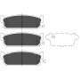 KBP-6572 KAVO PARTS Комплект гальмівних колодок дисковий гальм