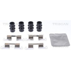 8105 251604 TRISCAN Комплектуючі колодки дискового гальма