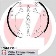 10990.136.1 ZIMMERMANN Комплект гальмівних колодок
