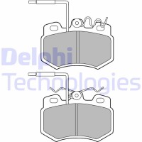 LP823 DELPHI КомплеК т гальмівних колодок, дискове гальмо