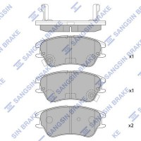 SP1149 Hi-Q Комплект гальмівних колодок дисковий гальм