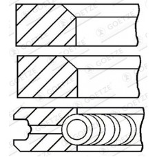 08-170700-10 GOETZE ENGINE Комплект поршневих кілець