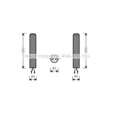 DWD050 AVA QUALITY COOLING Осушувач кондиціонера