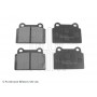 ADC44276 BLUE PRINT Комплект гальмівних колодок дисковий гальм