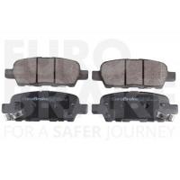 5502222257 EUROBRAKE Комплект гальмівних колодок дисковий гальм