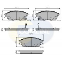 CBP3253 COMLINE Комплект гальмівних колодок дисковий гальм