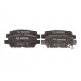0 986 494 929 BOSCH Комплект гальмівних колодок дисковий гальм