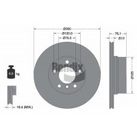BDS1710 BENDIX Braking Гальмівний диск