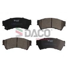 322222 DACO Germany Комплект гальмівних колодок дисковий гальм
