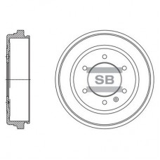SD4508 Hi-Q Гальмівний барабан