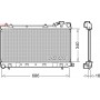 DRM36017 DENSO Радіатор охолодження двигуна