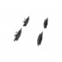 KBP-2036 KAVO PARTS Комплект гальмівних колодок дисковий гальм