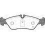 BPA0580.00 OPEN PARTS Комплект гальмівних колодок дисковий гальм