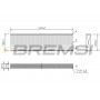 FC0474C BREMSI Фільтр повітря у внутрішньому просторі
