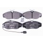 8DB 355 018-891 HELLA PAGID Комплект гальмівних колодок дисковий гальм
