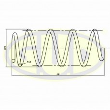GCS095079 G.U.D. Пружина ходової частини