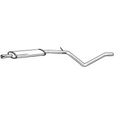 286-113 BOSAL Середній глушник вихлопних газів