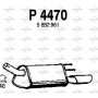 P4470 FENNO Глушник вихлопних газів кінцевий