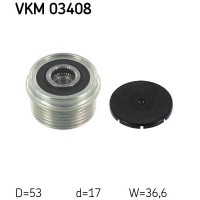 VKM 03408 SKF Механізм вільного ходу генератора