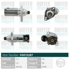 H5015287 HOFFER Стартер