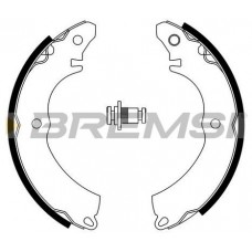 GF0828 BREMSI Комплект гальмівних колодок