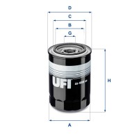 23.486.00 UFI Масляний фільтр