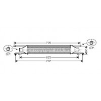 Интеркулер AVA QUALITY COOLING OLA4420