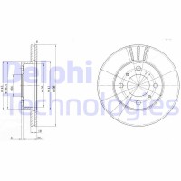 BG2810 DELPHI Гальмівний диск