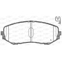 BPA1225.02 OPEN PARTS КомплеК т гальмівних колодок, дискове гальмо