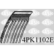 4PK1102E SASIC Поліклиновий ремінь