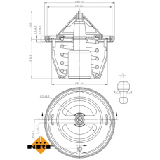 WG2184643 WILMINK GROUP Термостат охолоджувальна рідина