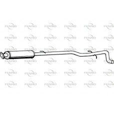 P7845 FENNO Середній глушник вихлопних газів