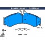 B1.G102-0891.2 GALFER Комплект гальмівних колодок дисковий гальм