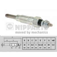 J5711018 NIPPARTS Свічка розжарювання