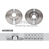 N3300335 NIPPARTS Гальмівний диск