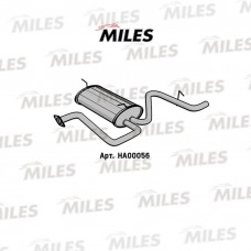 HA00056 MILES Глушник вихлопних газів кінцевий