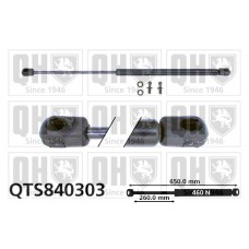 QTS840303 QUINTON HAZELL Газова пружина кришка багажника