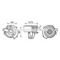 OL8636 AVA QUALITY COOLING Вентилятор салону