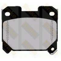 PA1407 Brake ENGINEERING КомплеК т гальмівних колодок, дискове гальмо