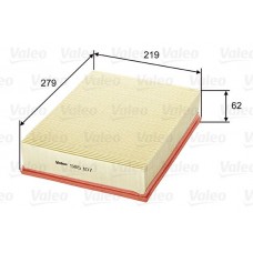 585107 VALEO Повітряний фільтр