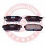 13046058562N-SET-MS MASTER-SPORT GERMANY Комплект гальмівних колодок дисковий гальм